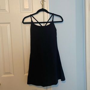 Halara sport dress w/ built in spandex shorts